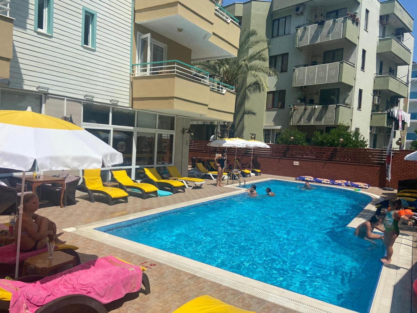 Aparthotel Cleopatra Ada Apart Alanya Exterior foto